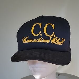 Black and Gold Trucker Hat